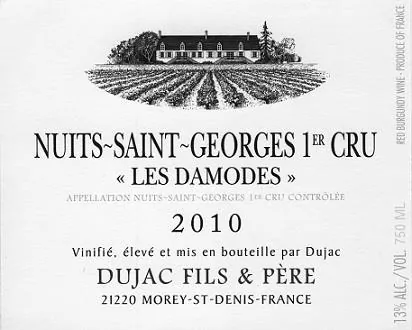 Nuits-St-Georges Les Damodes Premier Cru Bottle