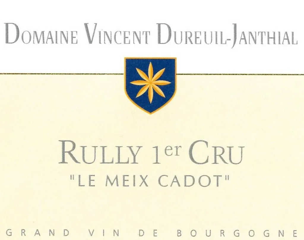 Rully Le Meix Cadot Premier Cru Bottle