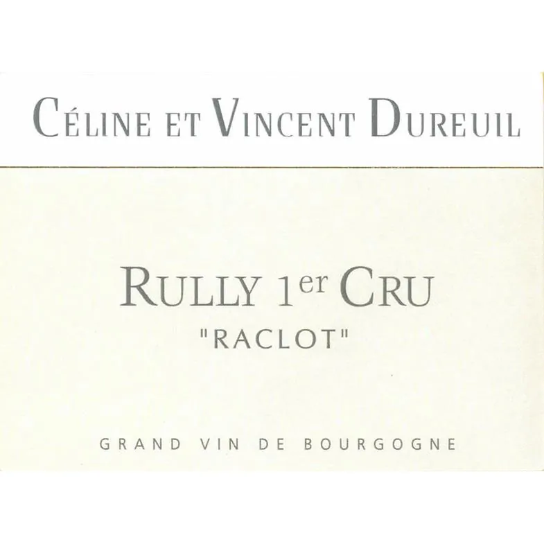 Rully Premier Cru Raclot Blanc Bottle