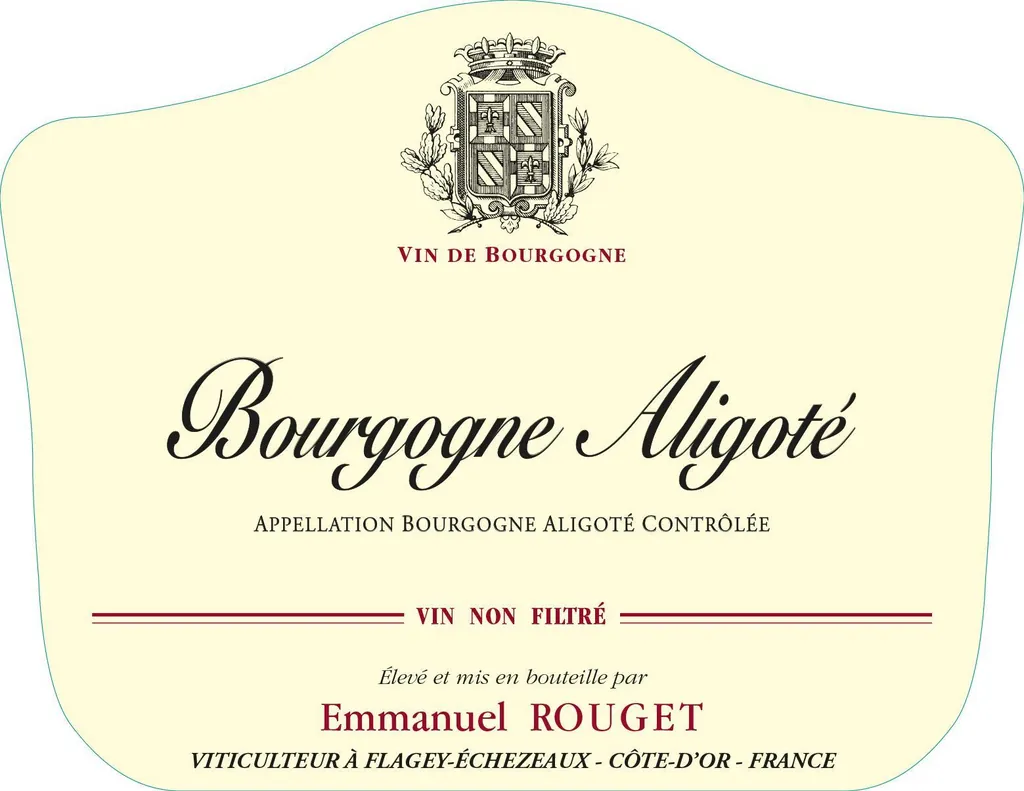 Bourgogne Aligote Bottle