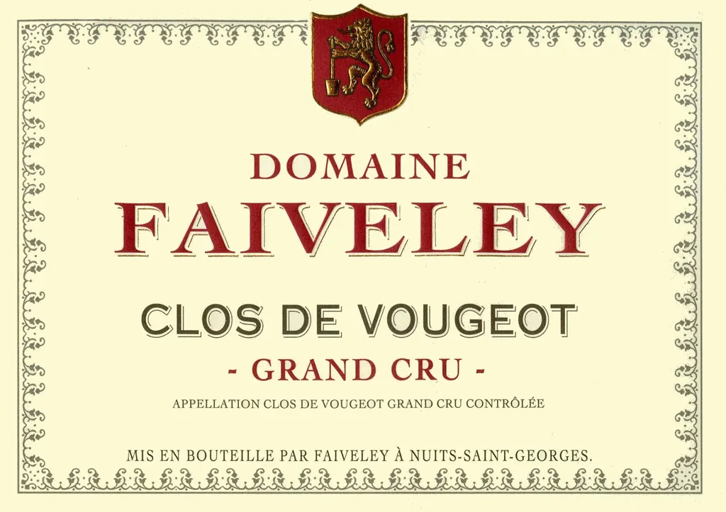 Clos de Vougeot Grand Cru Bottle