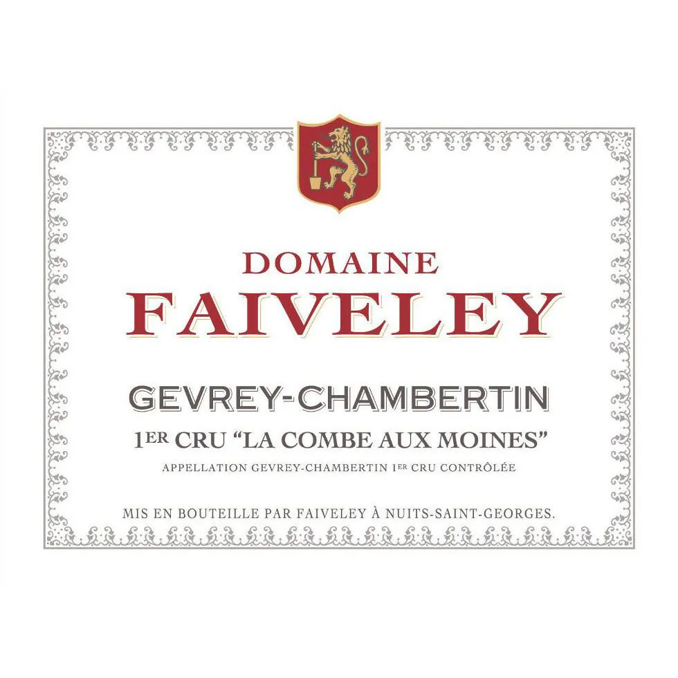 Gevrey Chambertin La Combe Aux Moines Premier Cru Bottle