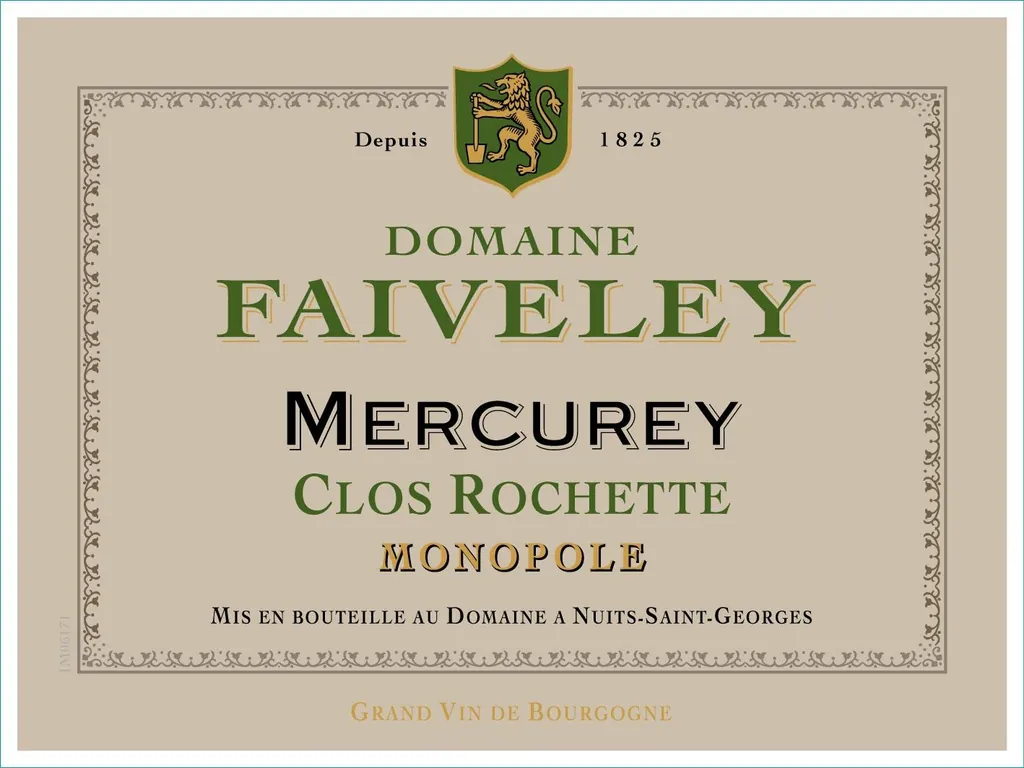 Mercurey Clos Rochette Blanc Bottle