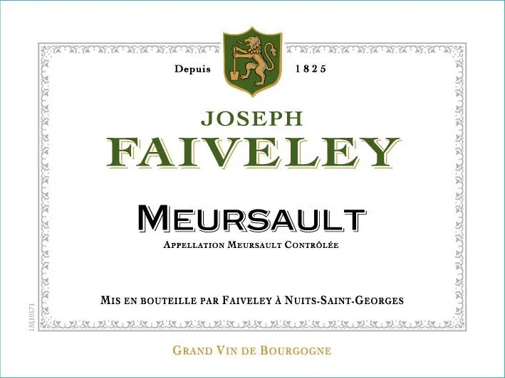 Meursault Bottle