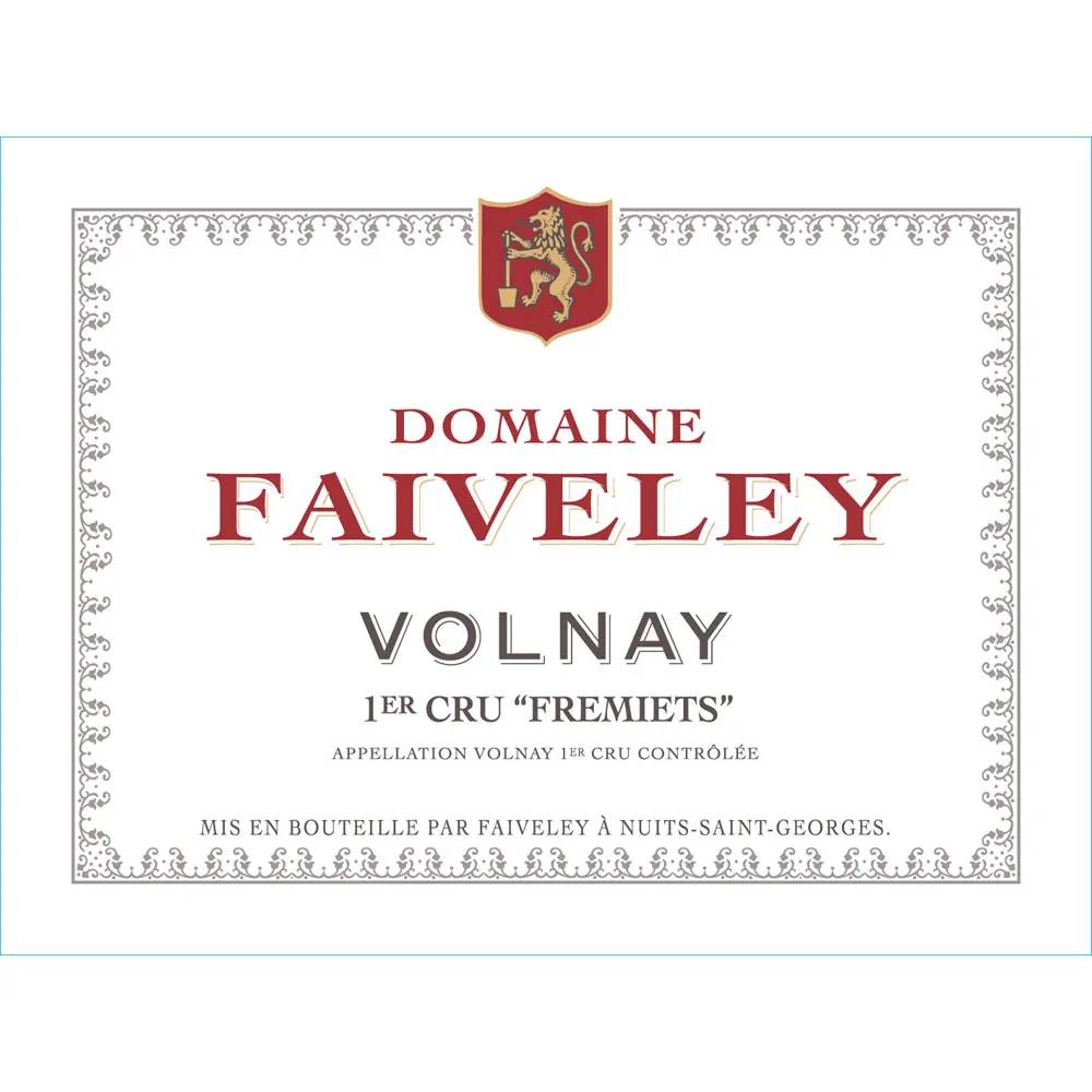 Volnay Fremiets Premier Cru Bottle