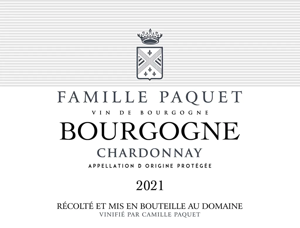Bourgogne Blanc Bottle