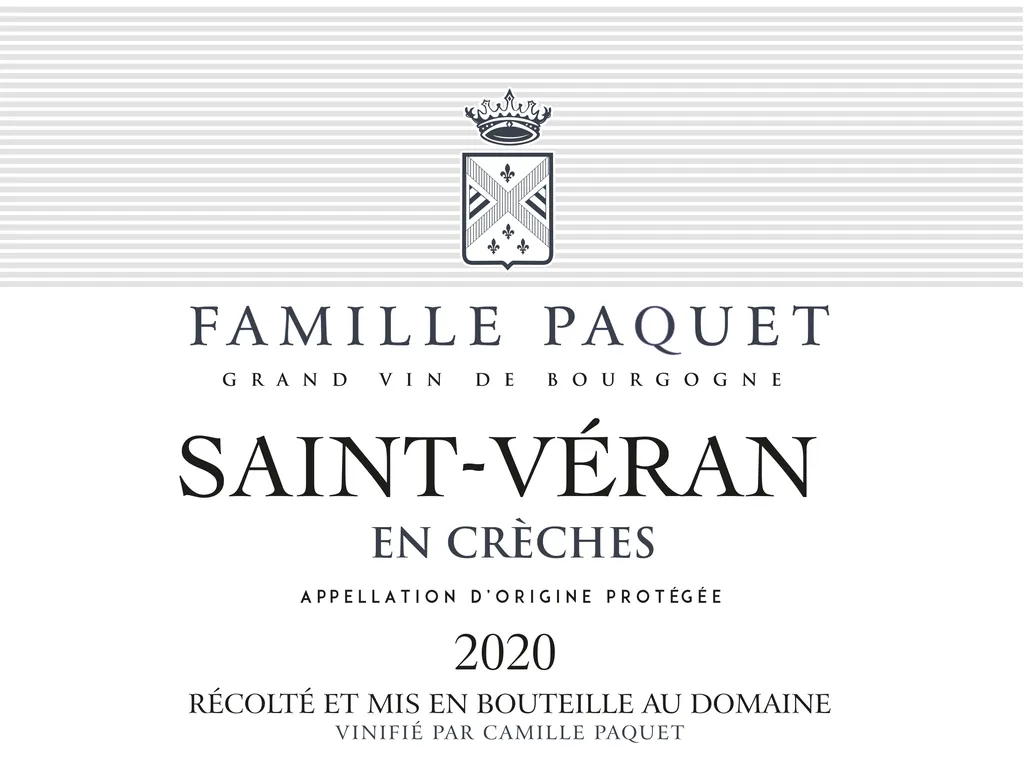 Saint-Veran En Creches Bottle