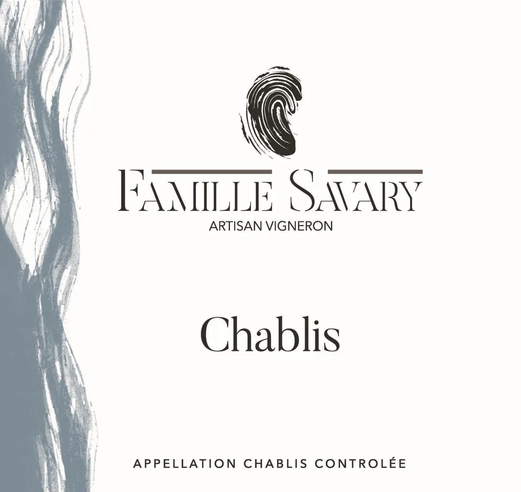 Famille Savary Chablis Bottle