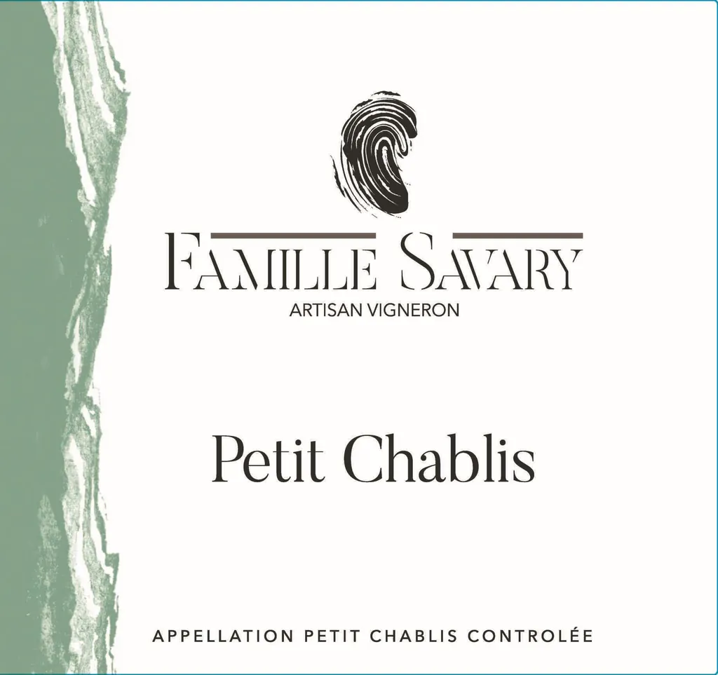 Famille Savary Petit Chablis Bottle