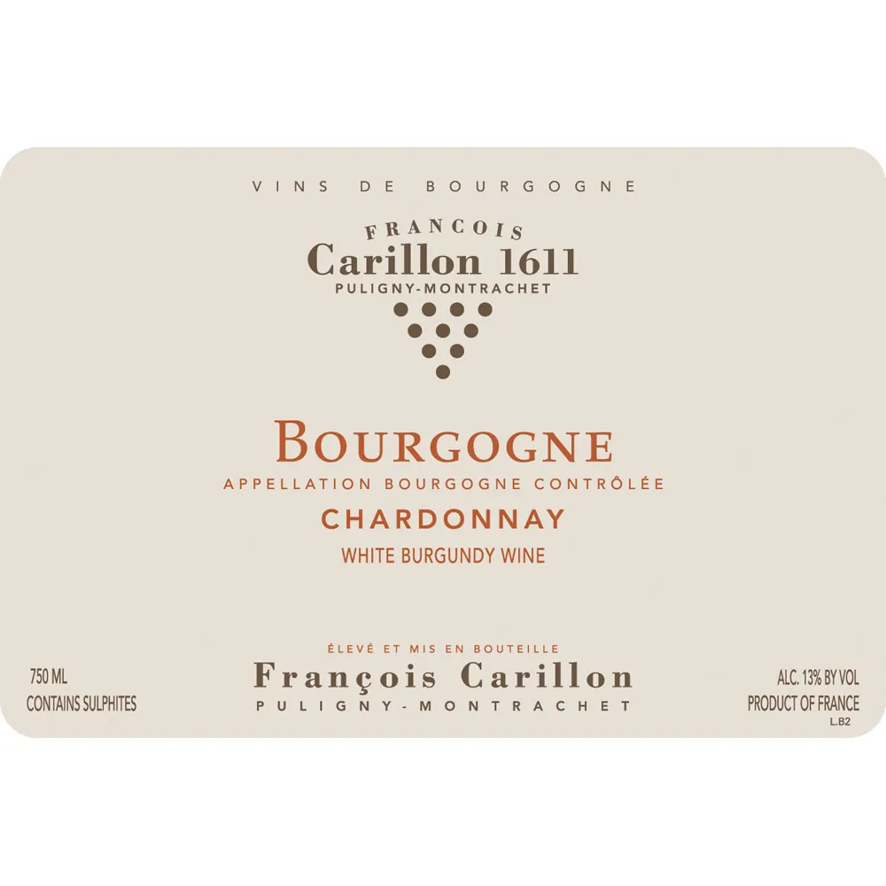 Bourgogne Chardonnay Bottle