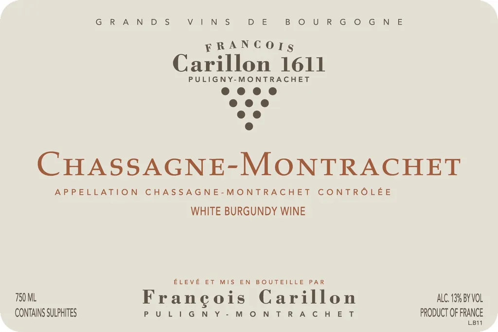 Chassagne-Montrachet Bottle