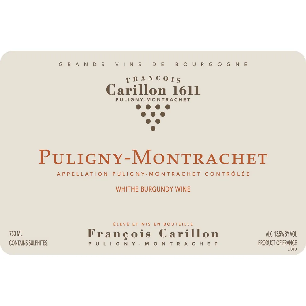 Puligny Montrachet Bottle
