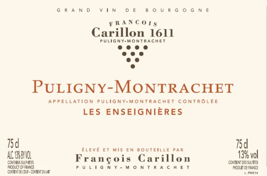Puligny-Montrachet Les Enseignieres Bottle