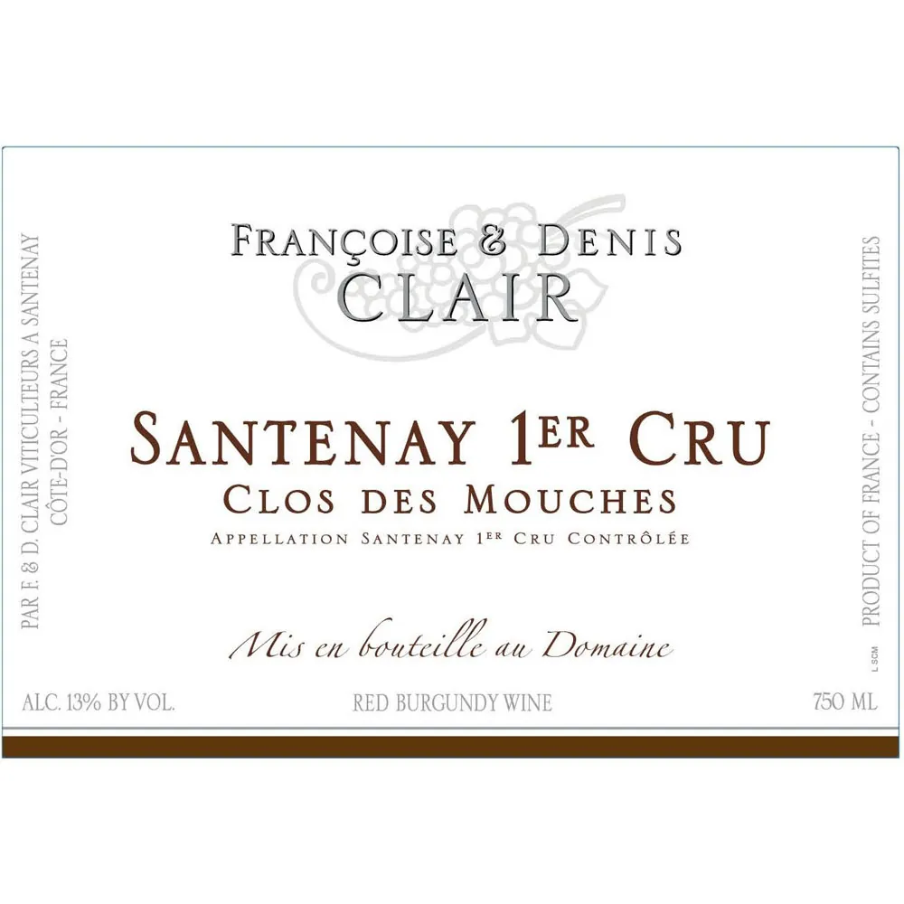 Santenay Clos des Mouches Premier Cru Bottle