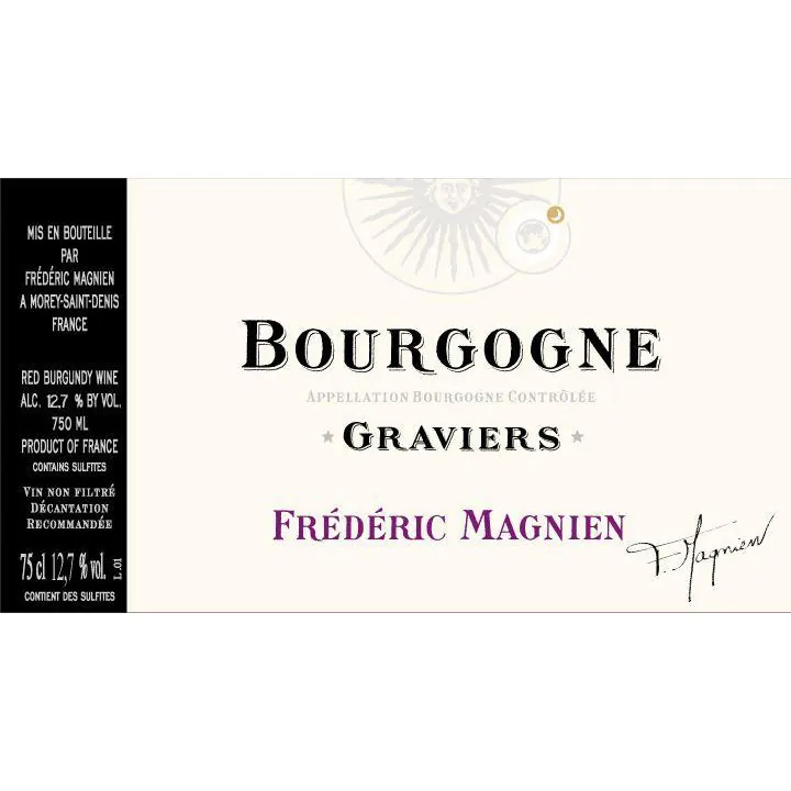 Bourgogne Rouge Gravieres Bottle