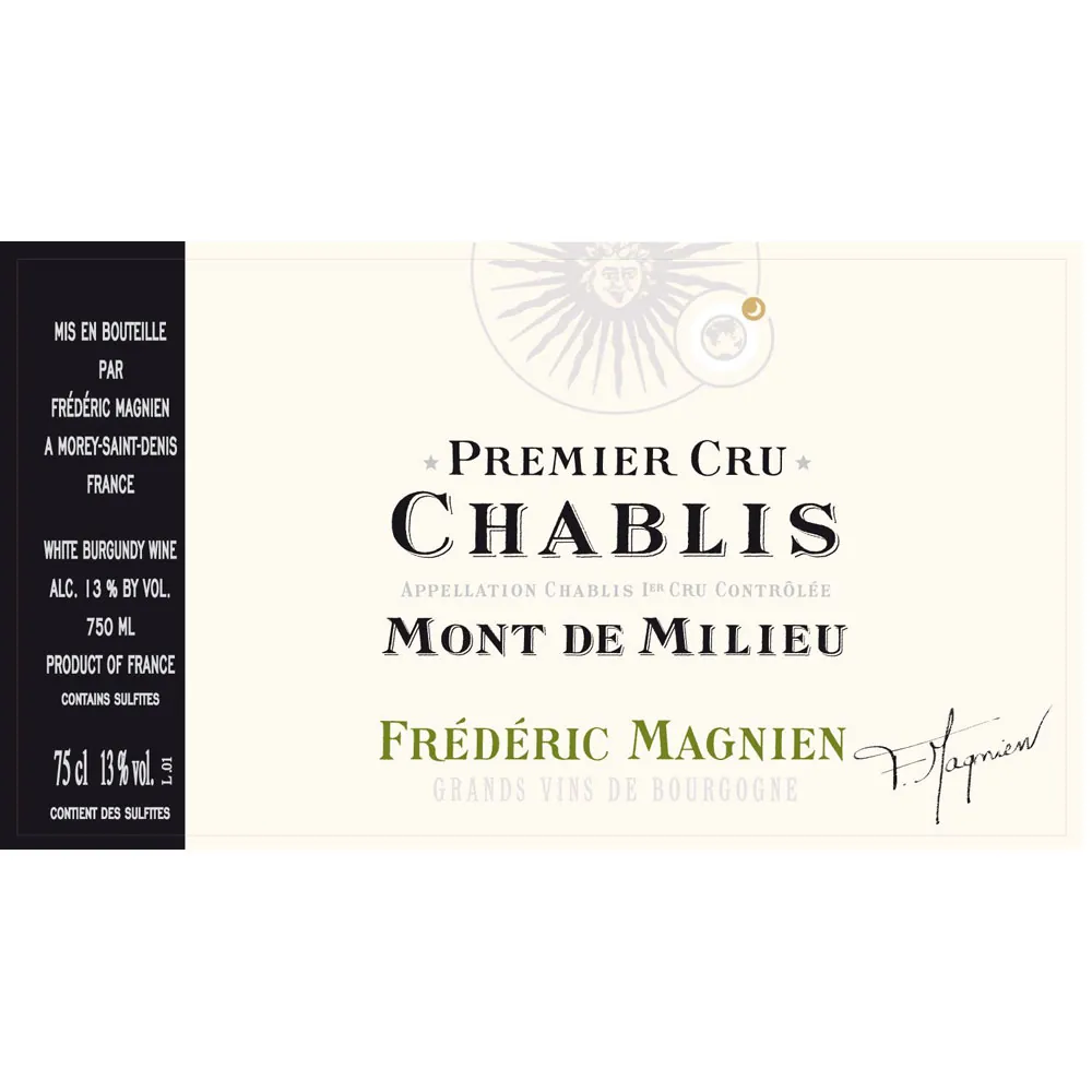 Chablis Premier Cru Mont de Milieu Bottle