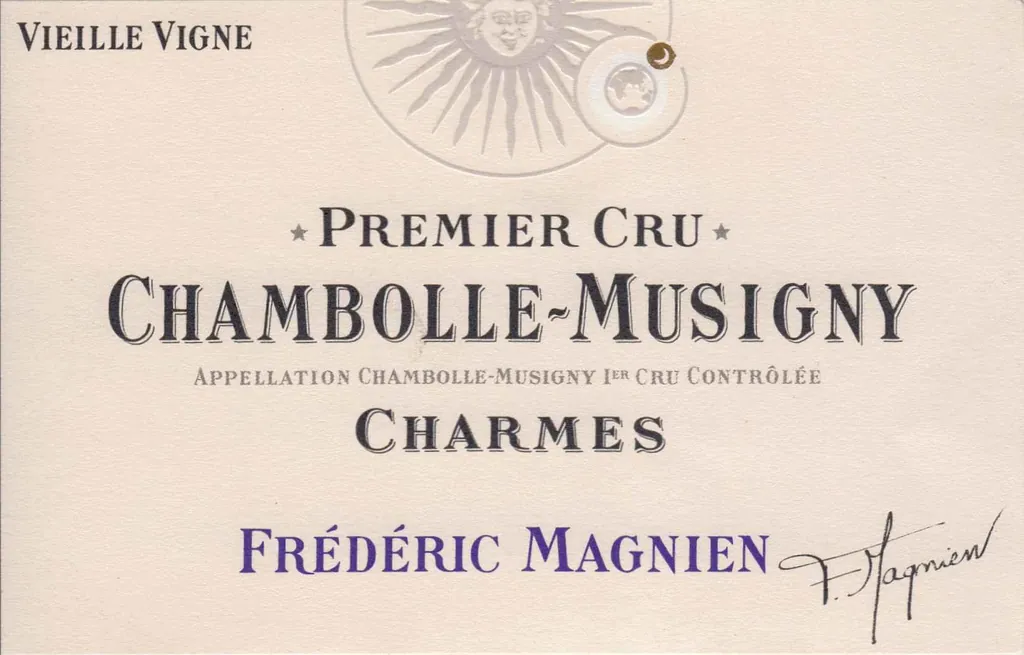 Chambolle-Musigny Charmes Premier Cru Vieille Vigne Bottle