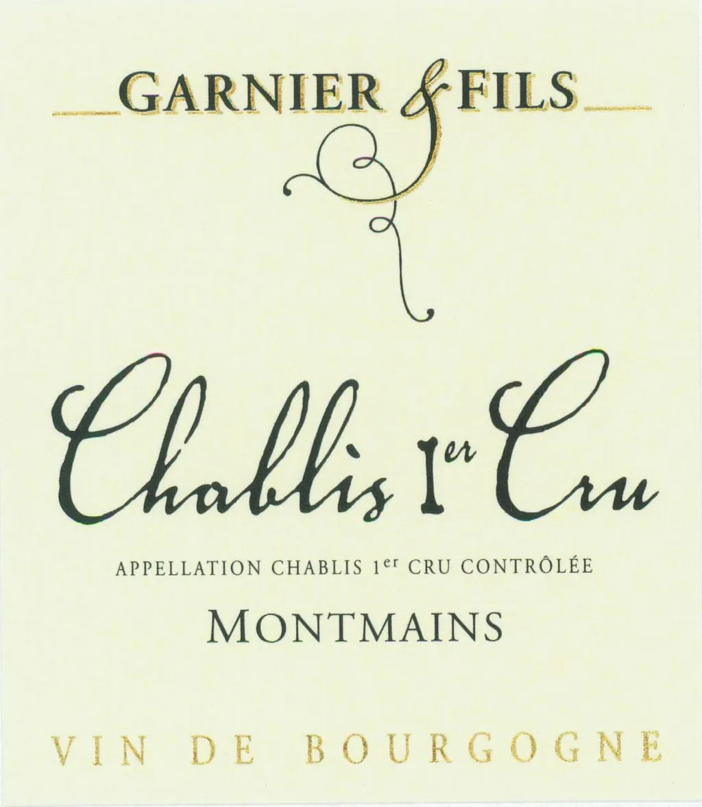 Chablis Montmains Premier Cru Bottle