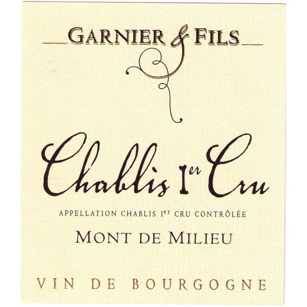 Mont de Milieu Premier Cru Chablis Bottle
