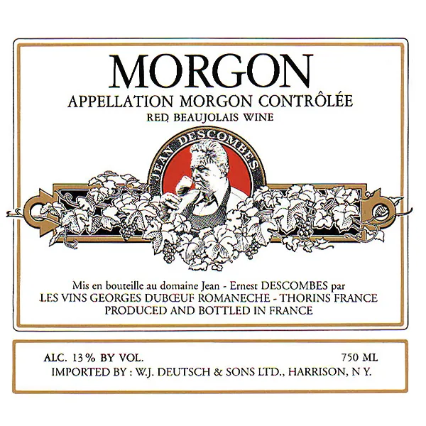 Morgon Jean-Ernest Descombes Bottle