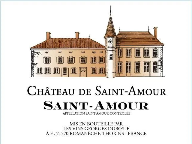 Saint-Amour Chateau de Saint-Amour Bottle