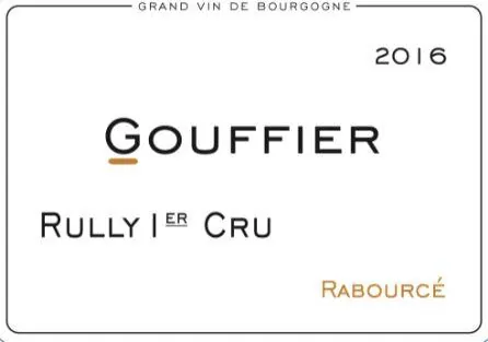 Rully Rabource Premier Cru Blanc Bottle