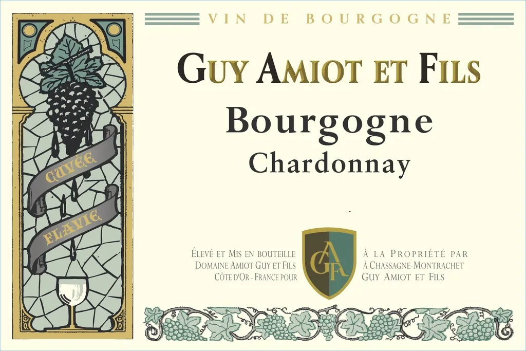 Bourgogne Blanc Cuvee Flavie Bottle