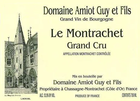 Le Montrachet Grand Cru Bottle