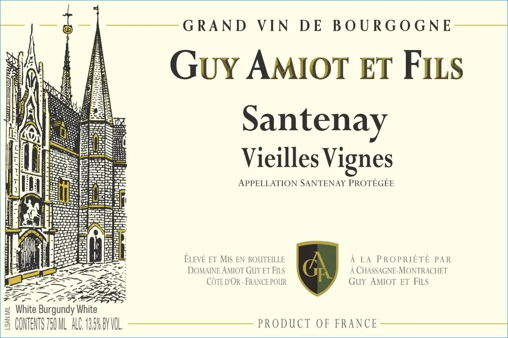 Santenay Blanc Vieilles Vignes Bottle