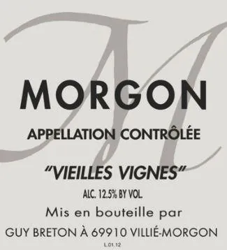 Morgon Vieilles Vignes Bottle