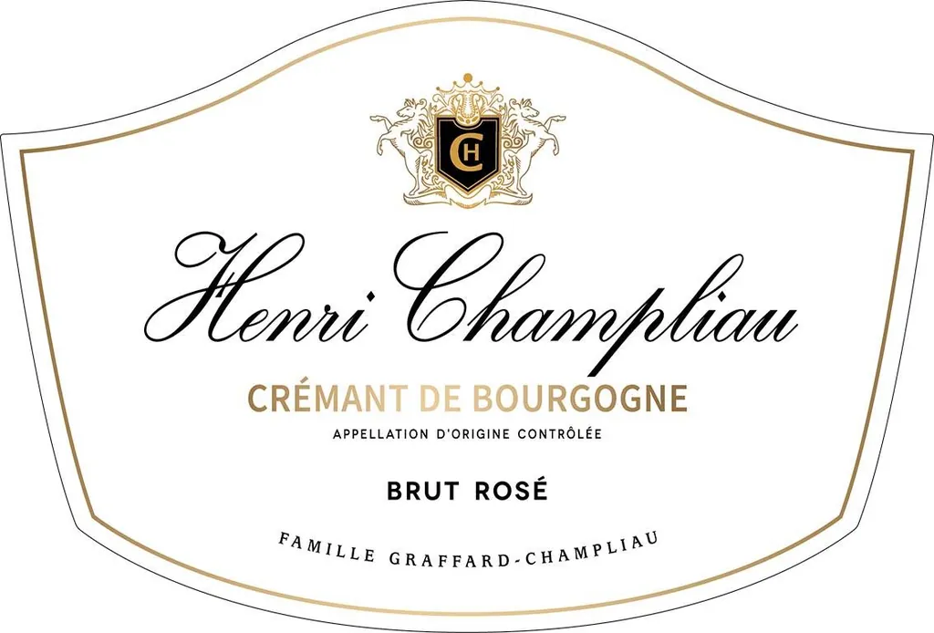 Cremant de Bourgogne Brut Rose Bottle