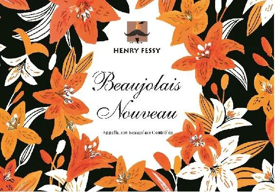 Beaujolais Nouveau Bottle