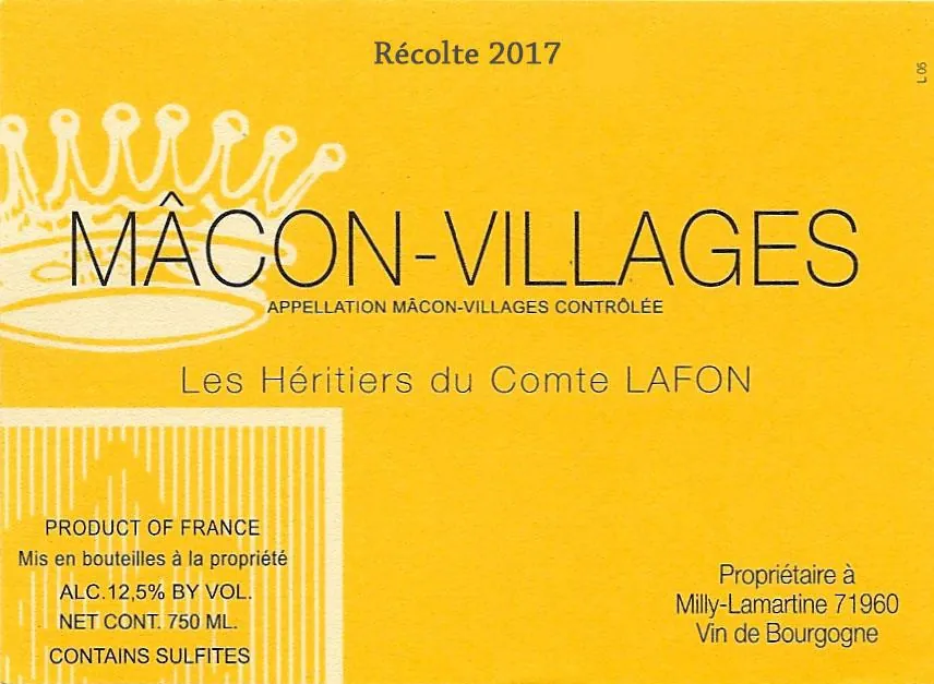Macon-Villages Bottle