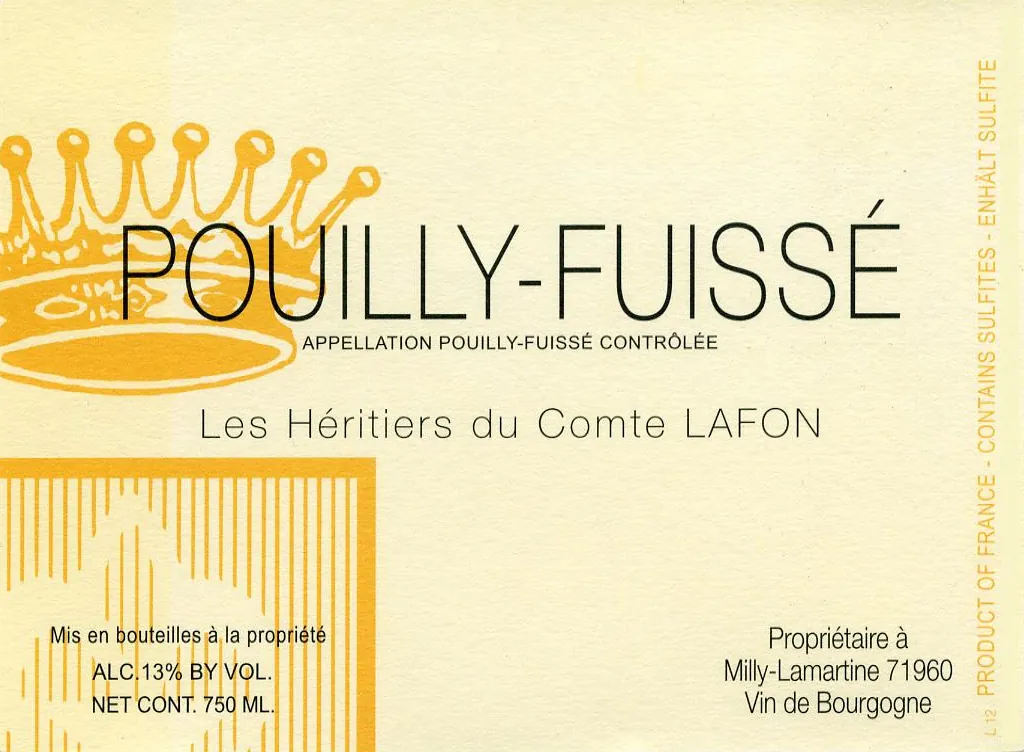 Pouilly-Fuisse En Chatenay Bottle