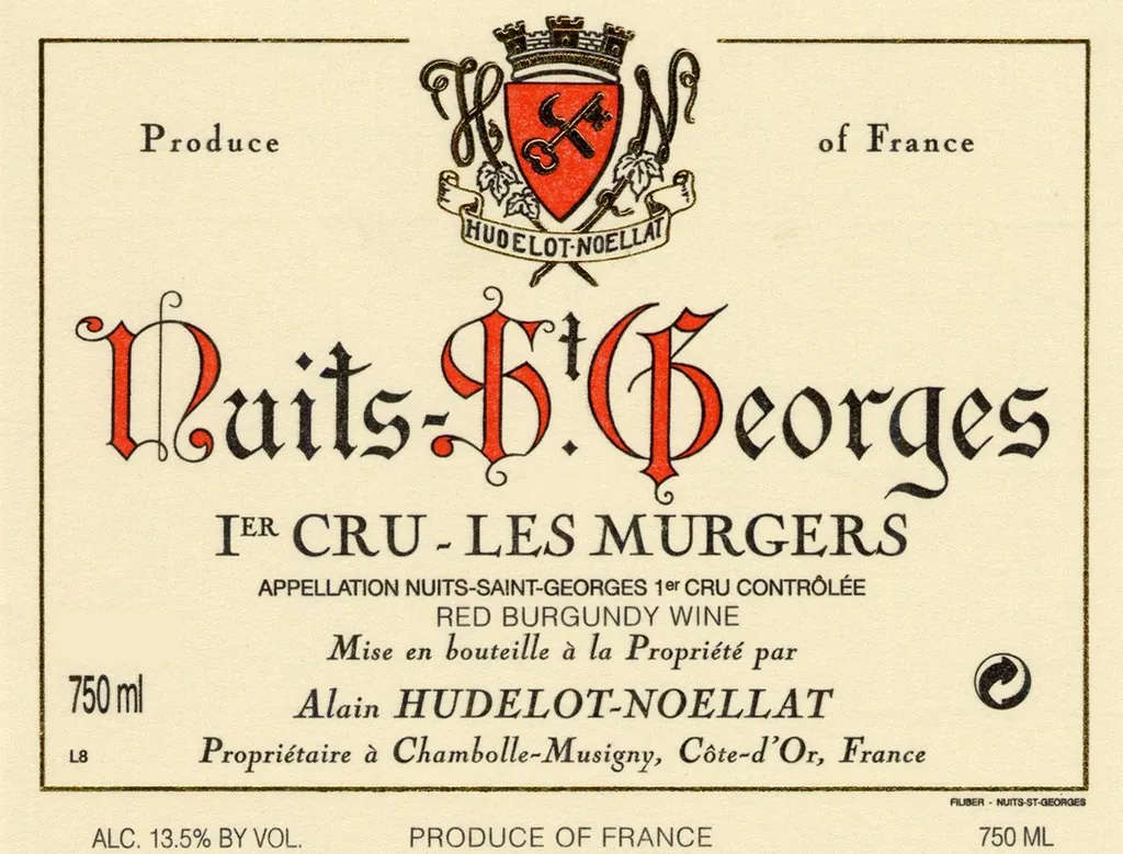 Nuits-St. Georges Les Murgers Premier Cru Bottle