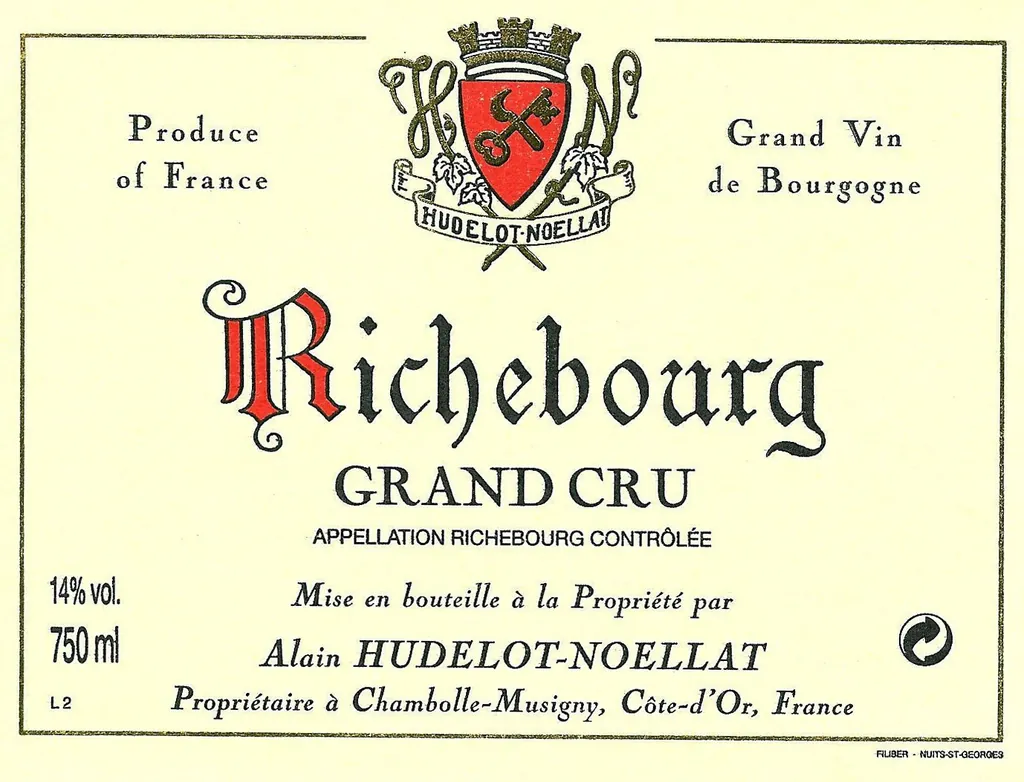 Richebourg Grand Cru Bottle