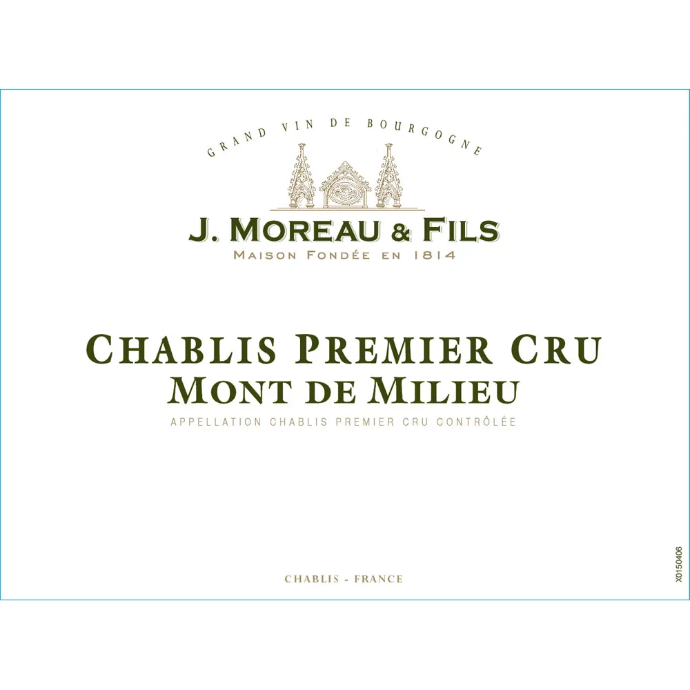 Chablis Mont de Milieu Premier Cru Bottle