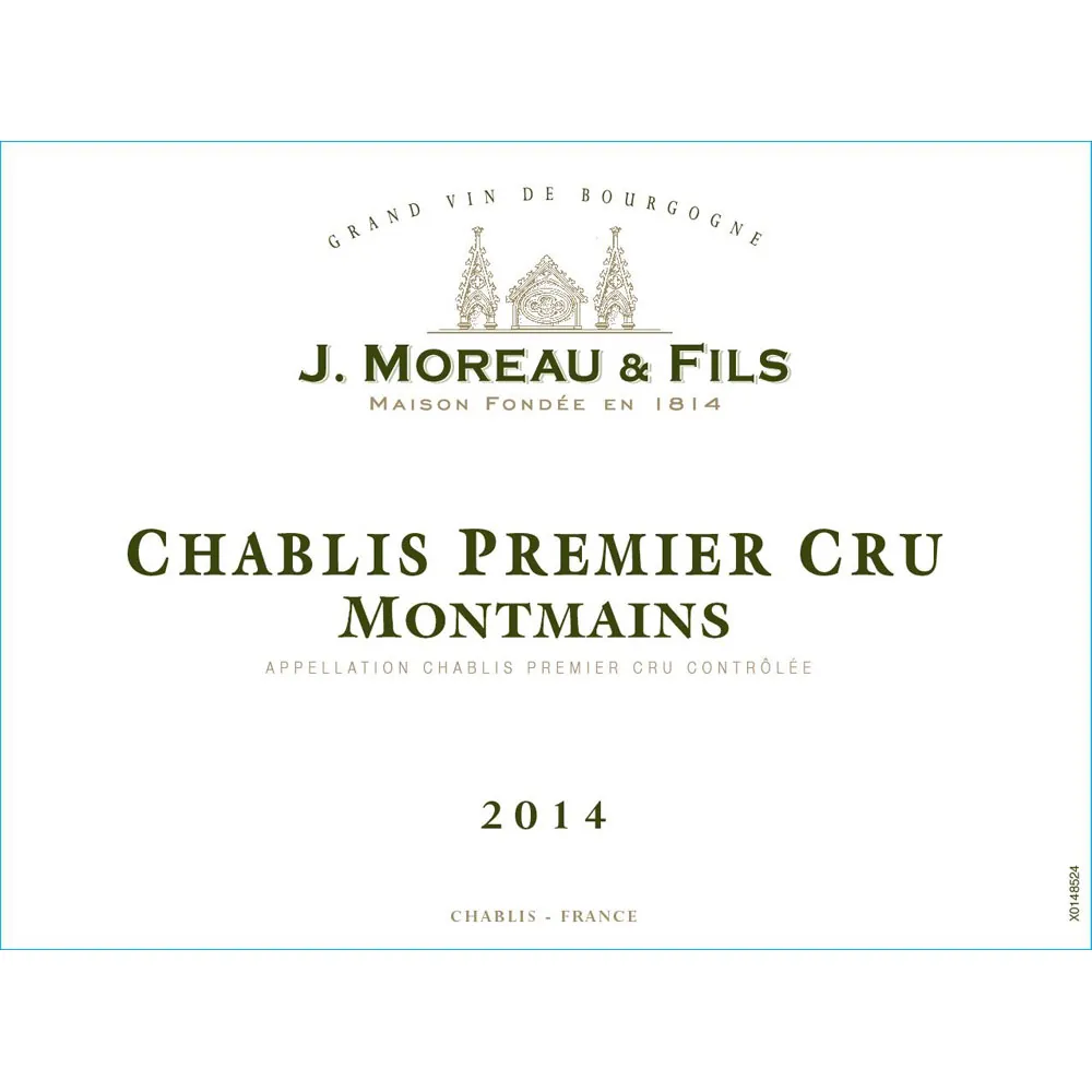 Chablis Montmains Premier Cru Bottle