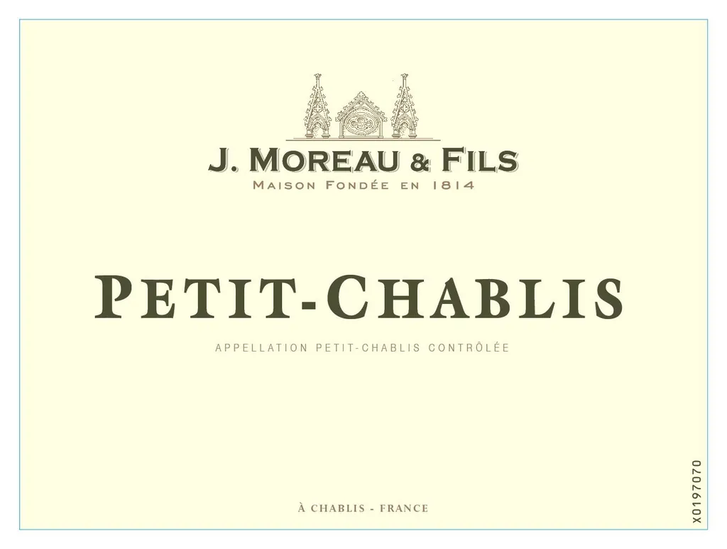 Petit Chablis Bottle