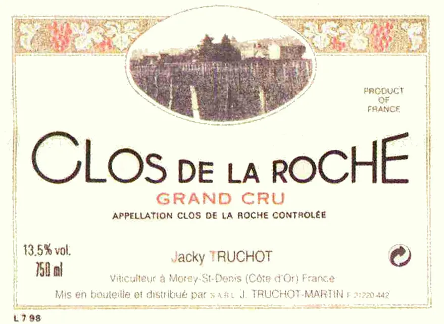 Clos de la Roche Grand Cru Bottle