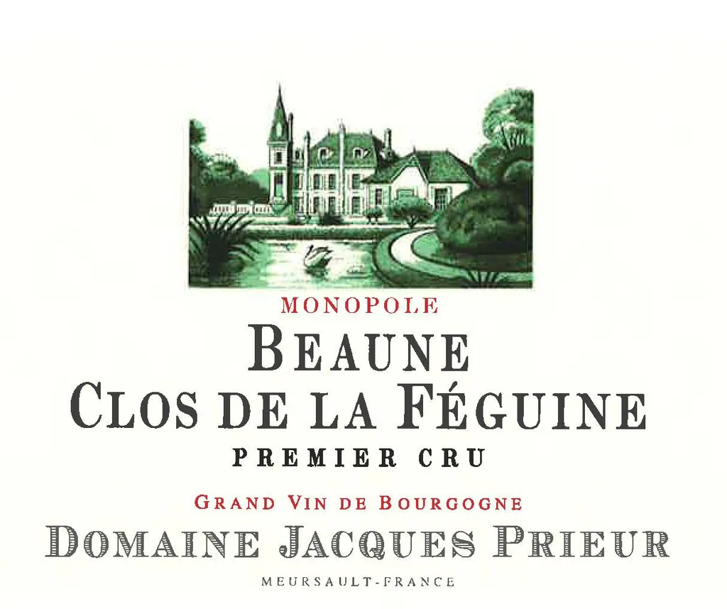 Beaune Clos de la Feguine Premier Cru Rouge Bottle