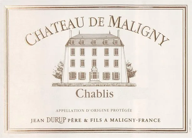 Chateau de Maligny Chablis Bottle