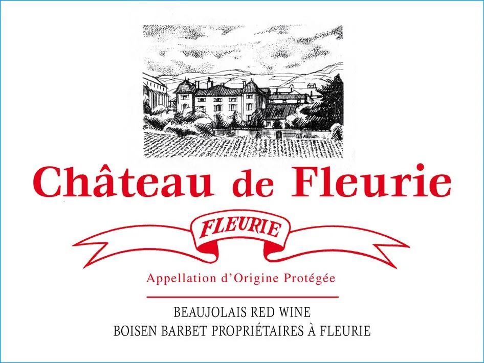 Chateau de Fleurie Bottle