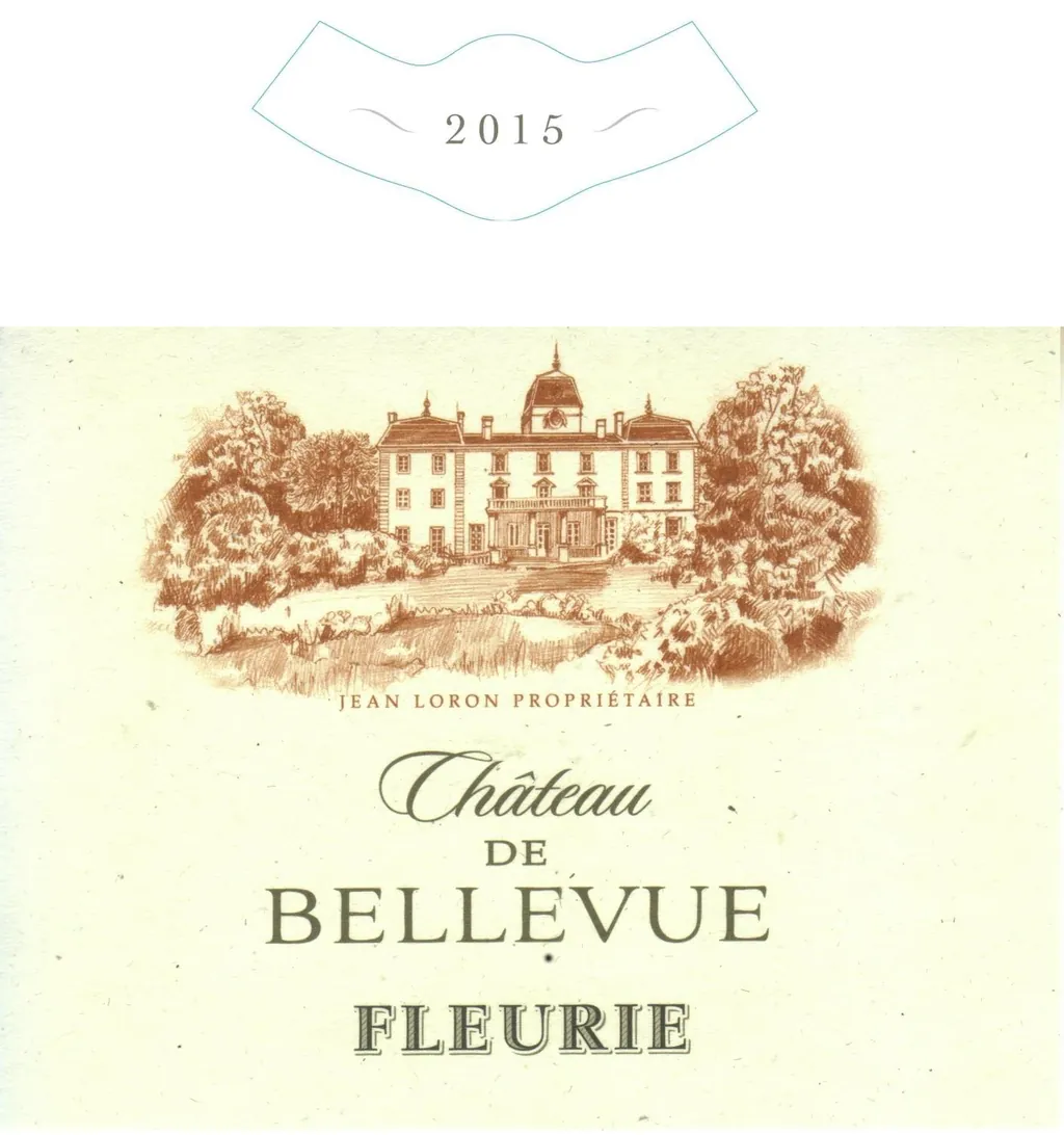 Fleurie Chateau de Bellevue Bottle