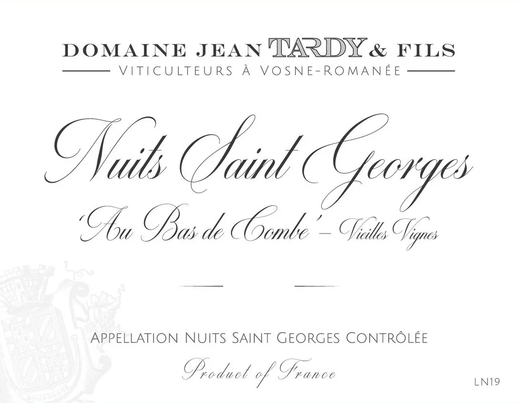 Nuits-Saint-Georges Au Bas de Combe Vieilles Vignes Bottle