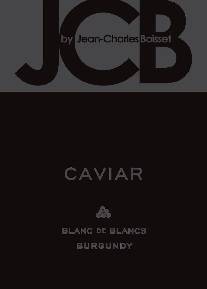 JCB Caviar Blanc de Blancs Cremant de Bourgogne Bottle