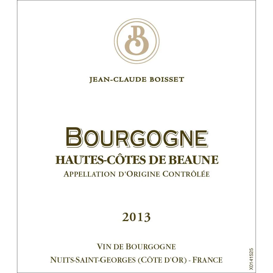 Bourgogne Hautes-Cotes de Beaune Bottle