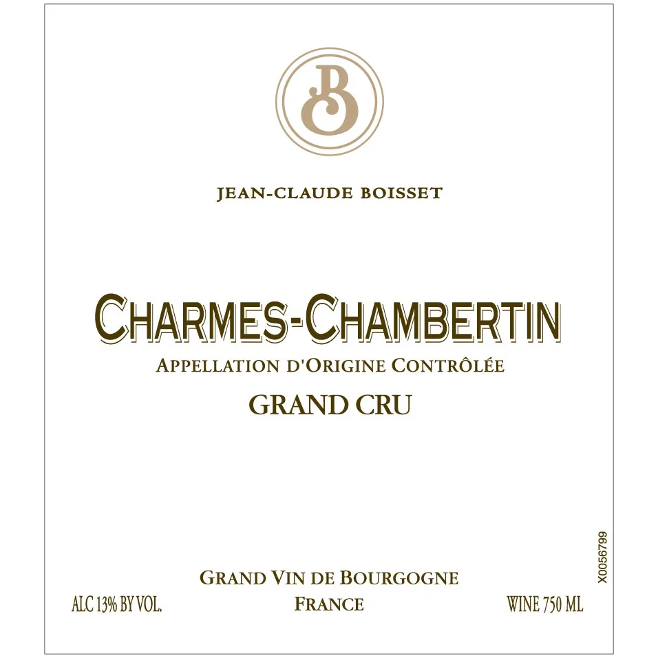 Charmes-Chambertin Grand Cru Bottle