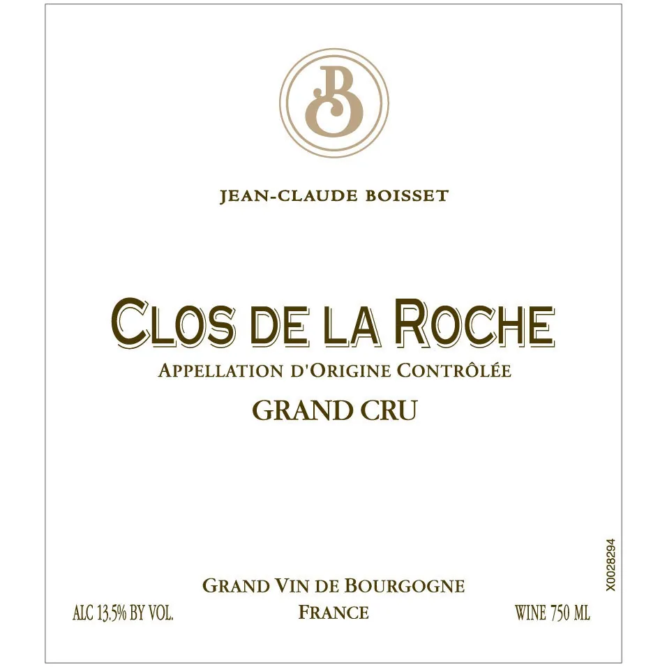 Clos de la Roche Grand Cru Bottle