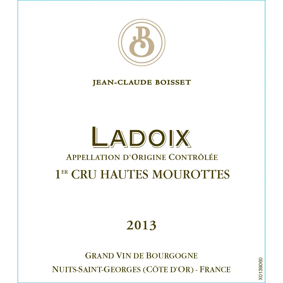 Ladoix Hautes Mourottes Premier Cru Bottle